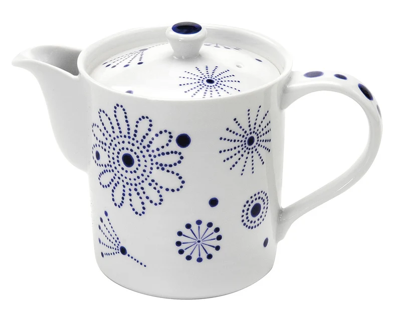 Itsumi Pottery Carnival 050257 Mino Ware Mh Small Pot With Cylindrical Tea Strainer - Japan