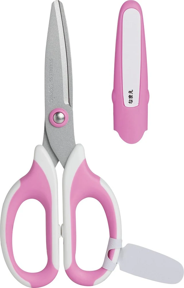 Sonic Scissors Mega Saku Peach Sk312P Japan