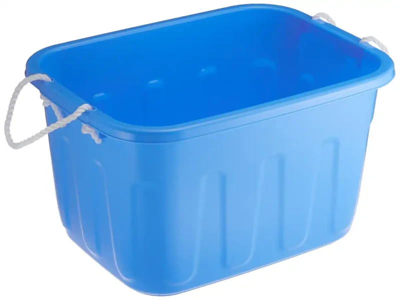 Sanko Plastic King Tab Square 36L Blue 505551 -