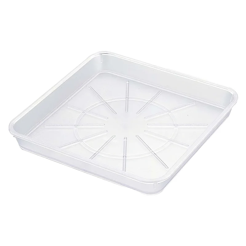 Yukiwa Plastic Saucer For Water Pot Small - Clear